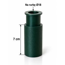 Tulejka do stojaka 2-częściowa Ø 18